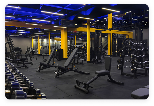 Equipamentos de academia